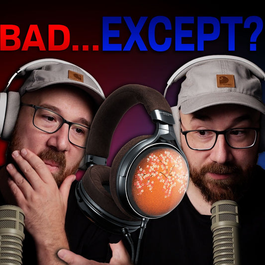 Objectively terrible headphones that sound... GOOD??