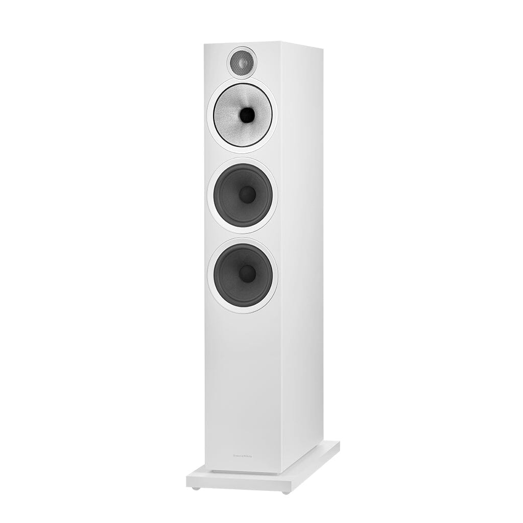 Bowers & Wilkins 603 S3 Tower Speakers (Pair) Floorstanding Speakers Bowers & Wilkins Matte White 