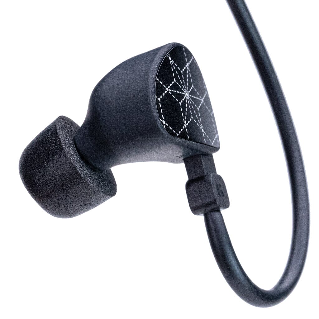 Dekoni Audio The Mercury Premium Memory Foam Isolation Earphone Tips, Black, 4.9mm, 3-Pack Ear Tips Dekoni Audio