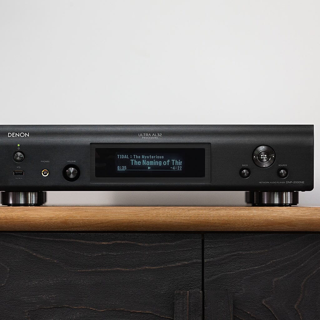 Denon DNP-2000NE Streaming Music Player and Preamplifier DAC/Amps Denon