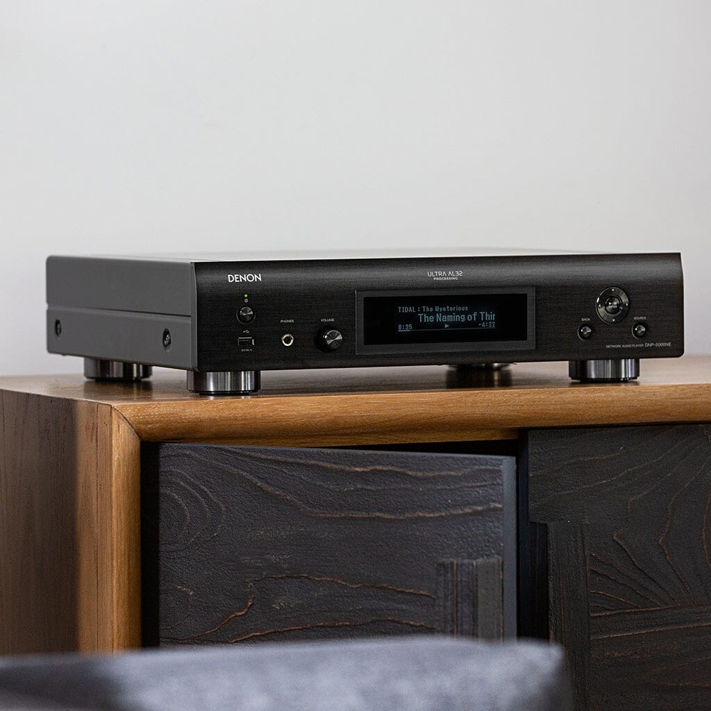 Denon DNP-2000NE Streaming Music Player and Preamplifier DAC/Amps Denon