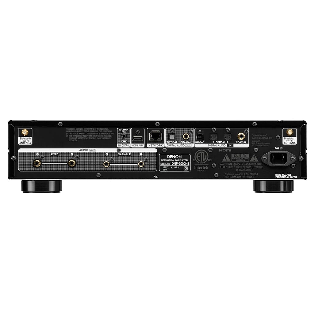 Denon DNP-2000NE Streaming Music Player and Preamplifier DAC/Amps Denon