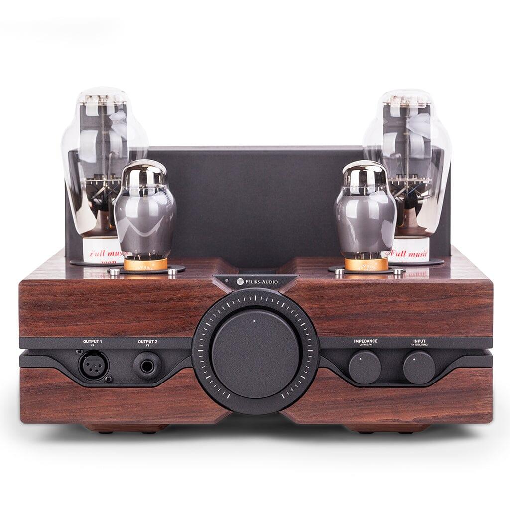 Feliks Audio Envy Flagship Desktop Headphone Tube Amplifier Headphone Amplifiers Feliks Audio American Walnut Standard