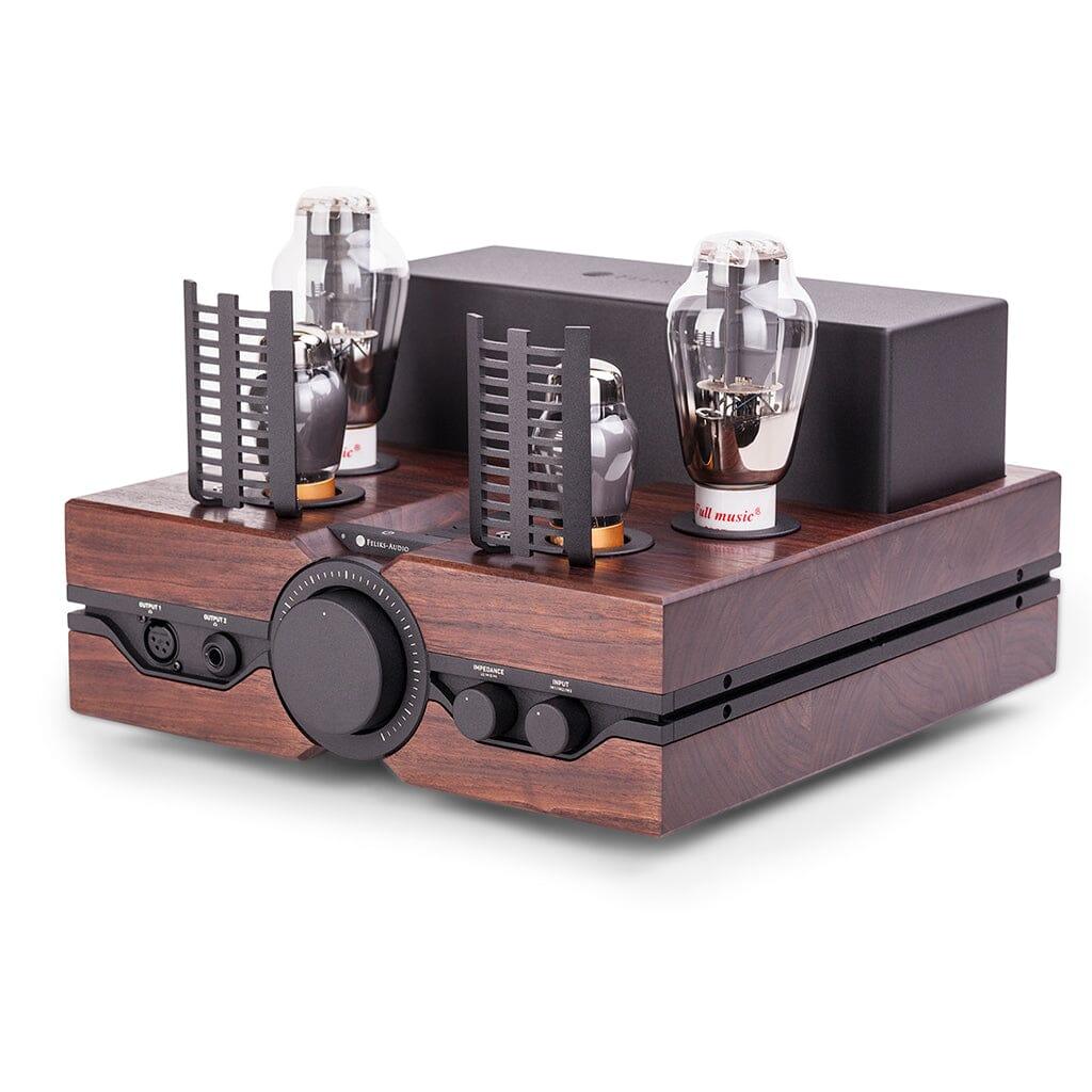 Feliks Audio Envy Flagship Desktop Headphone Tube Amplifier Headphone Amplifiers Feliks Audio American Walnut Performance