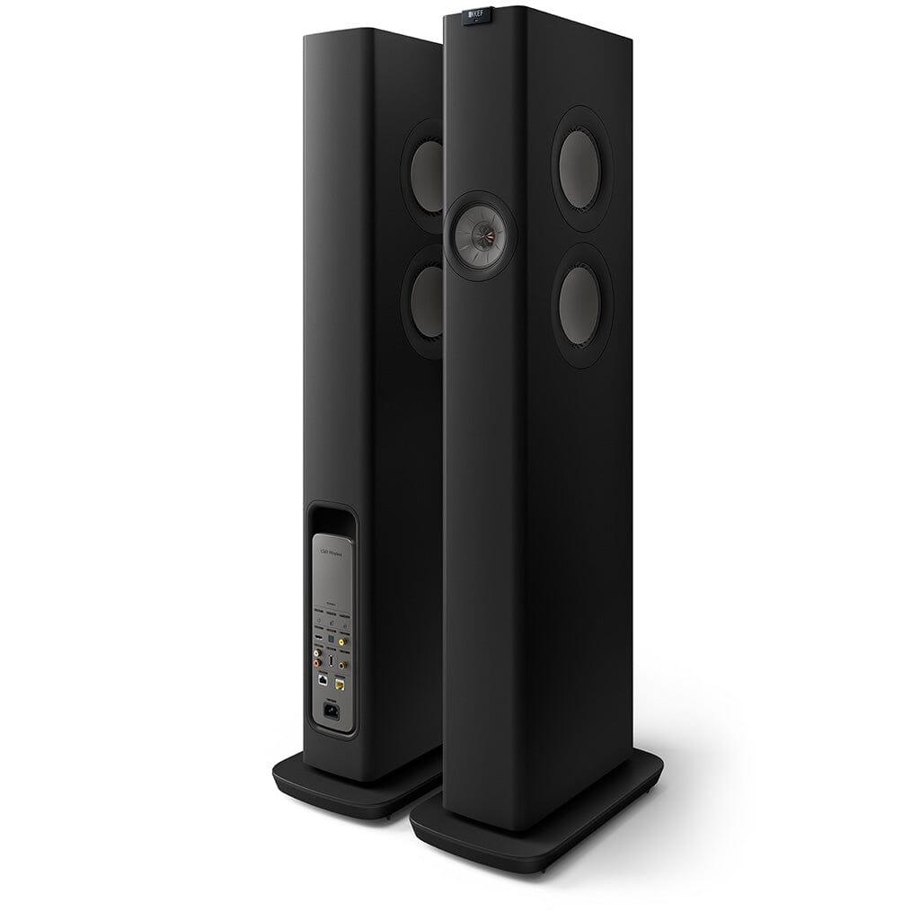 KEF LS60 Wireless Powered Speakers Floorstanding Speakers KEF 