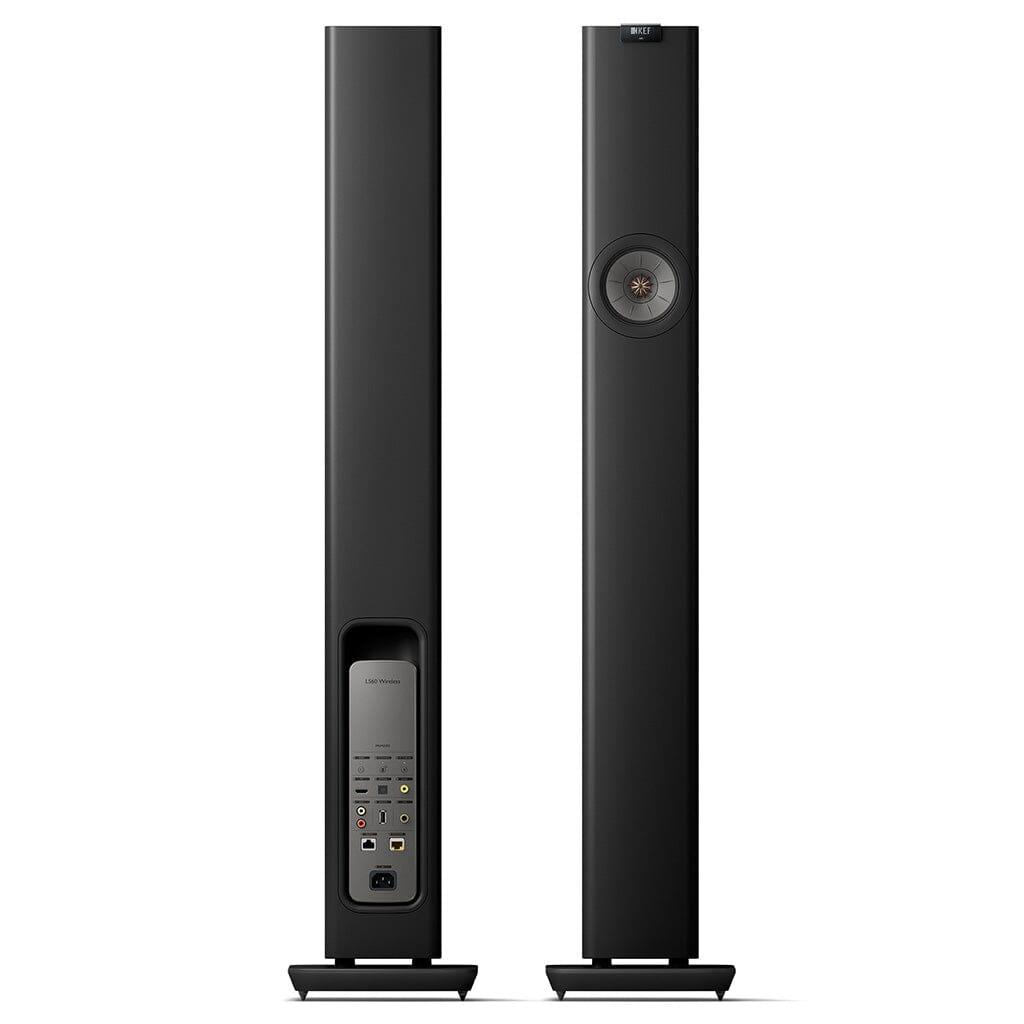 KEF LS60 Wireless Powered Speakers Floorstanding Speakers KEF 