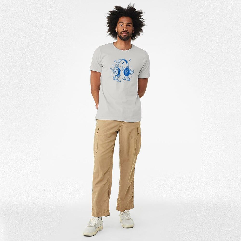 "If it's nice, then listen twice" Unisex t-shirt T-Shirts Headphones.com