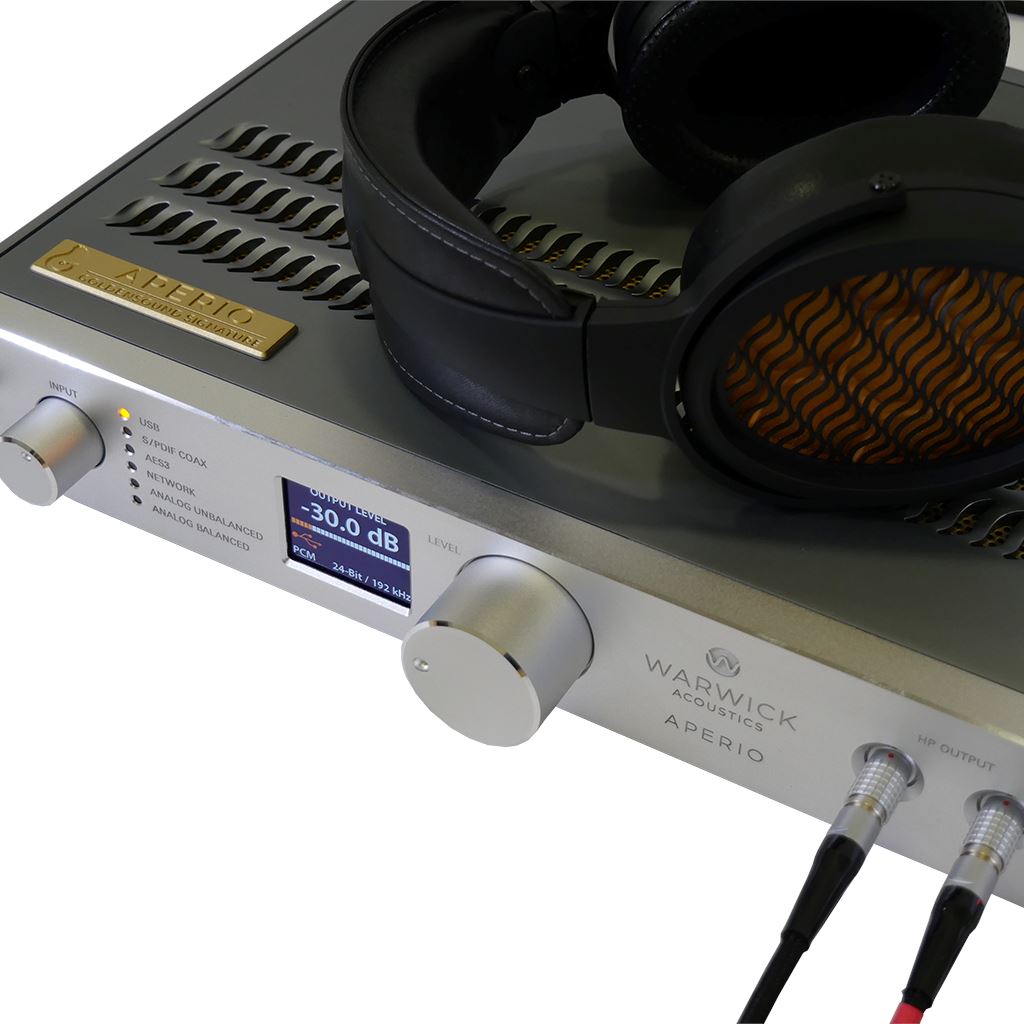 Warwick Acoustics Aperio - GoldenSound Edition Headphones Warwick Acoustics