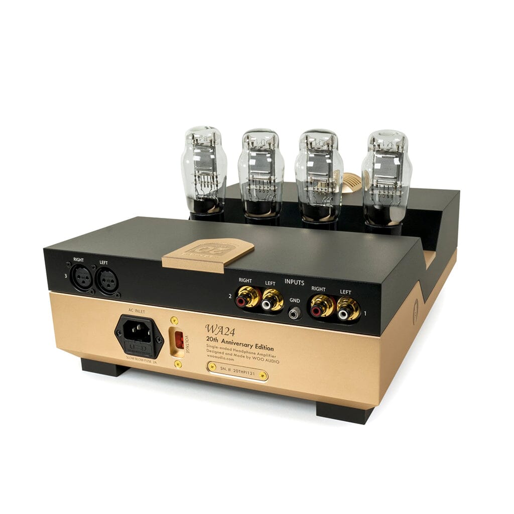Woo Audio WA24 Headphone Tube Amplifier - 20th Anniversary Edition Headphone Amplifiers Woo Audio