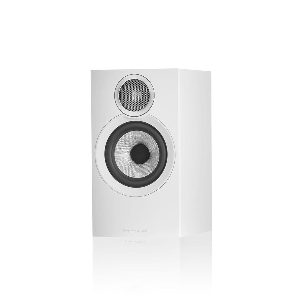 Bowers & Wilkins 607 S3 Bookshelf Speakers (Pair) Bookshelf Speakers Bowers & Wilkins Matte White 