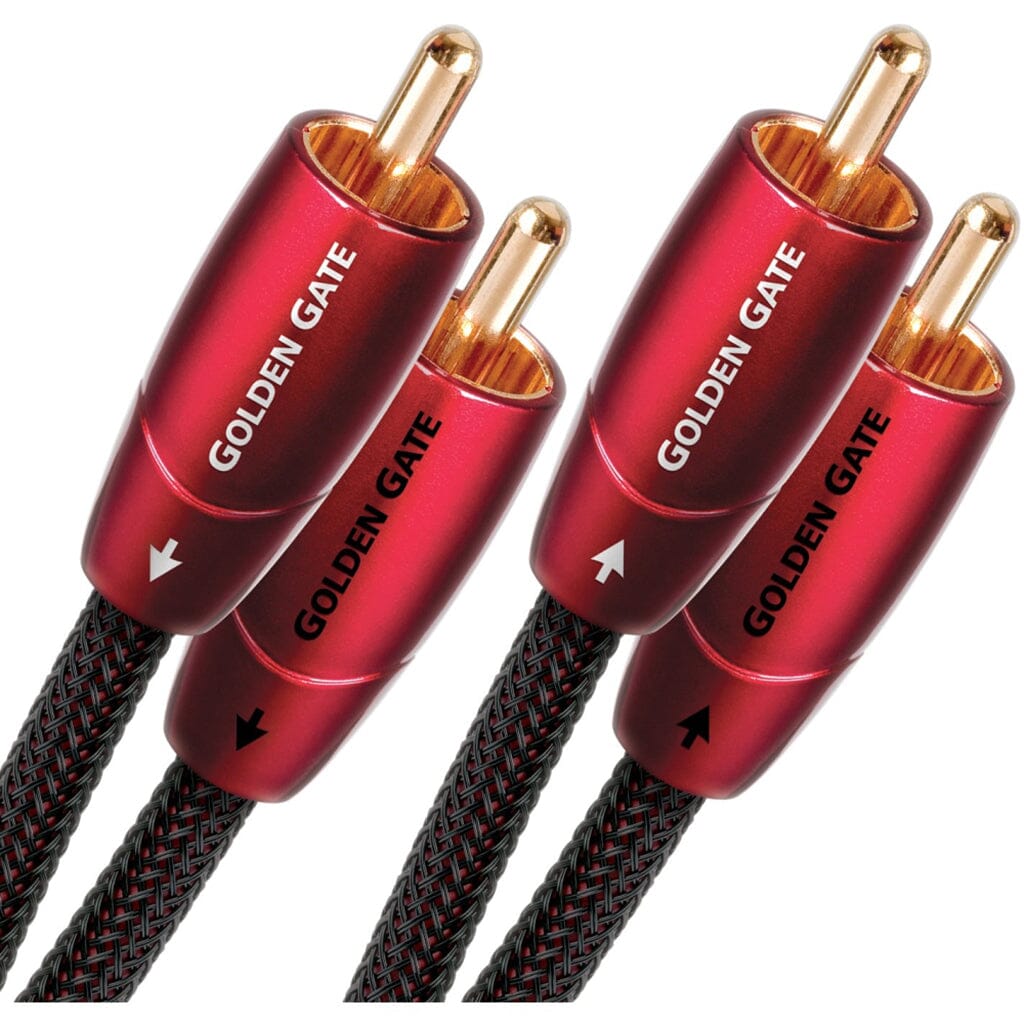 AudioQuest Golden Gate RCA-RCA Analog Interconnect Cables AudioQuest 0.6m 