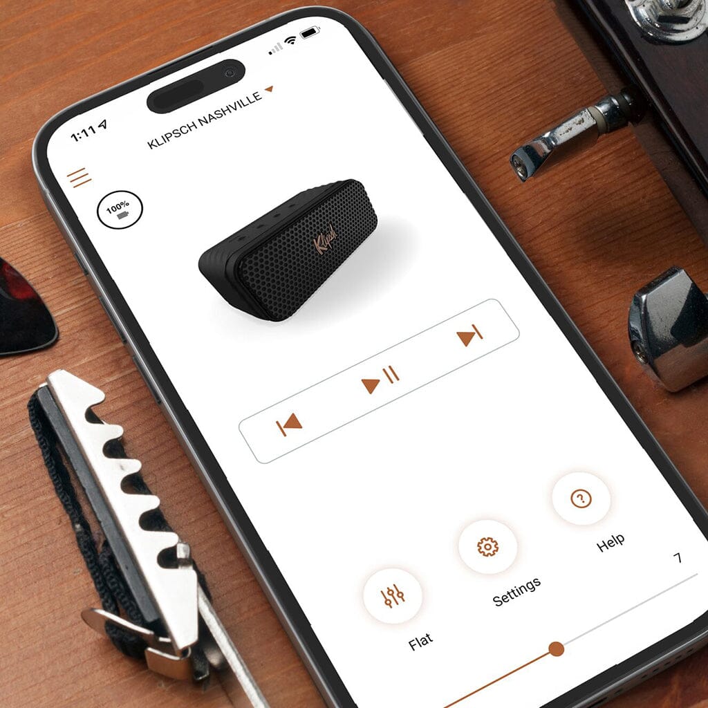Klipsch Nashville Portable Bluetooth Speaker Wireless Speakers Klipsch