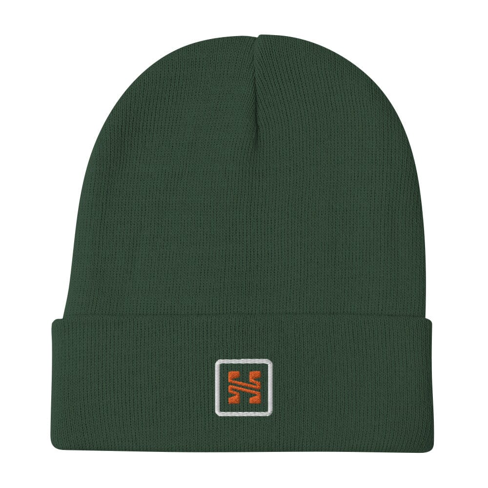 Headphones.com Embroidered Beanie Hats Headphones.com Dark green