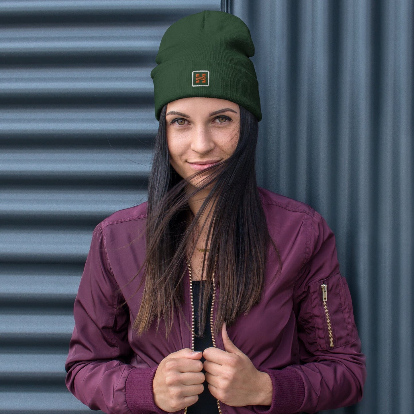 Headphones.com Embroidered Beanie Hats Headphones.com