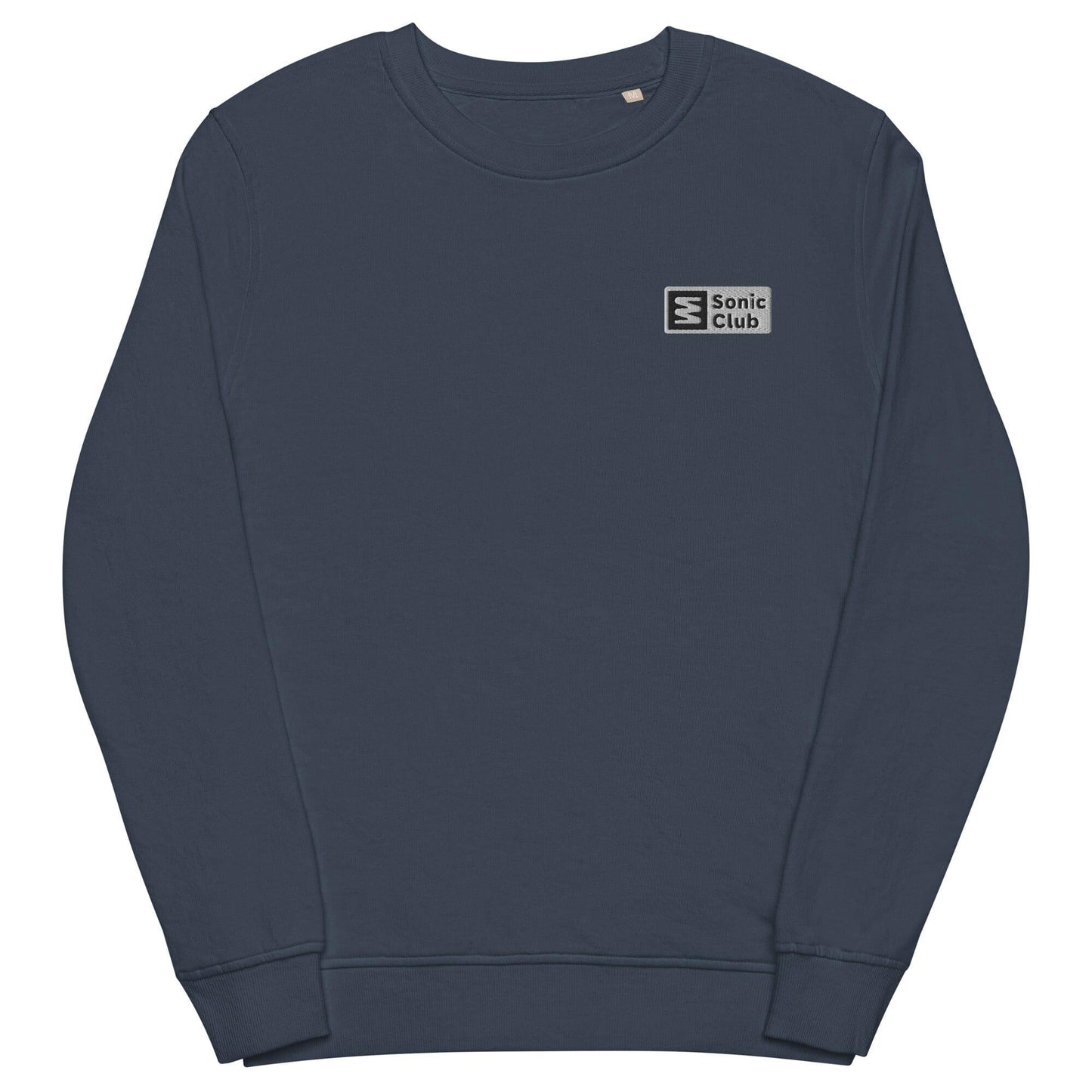 Sonic Club Unisex organic sweatshirt Headphones.com French Navy S 