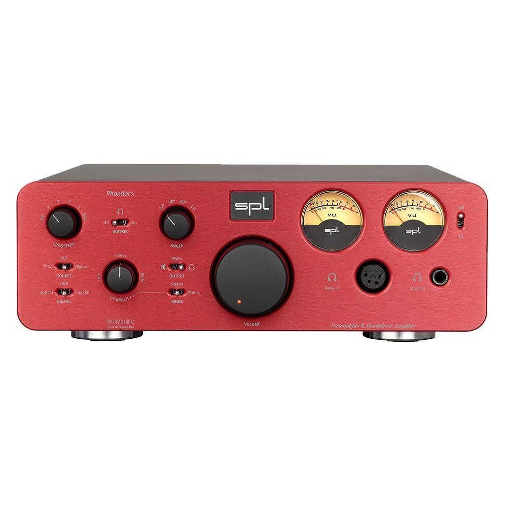 SPL Phonitor X Desktop Headphone Amplifier with Optional DAC Headphone Amplifiers SPL
