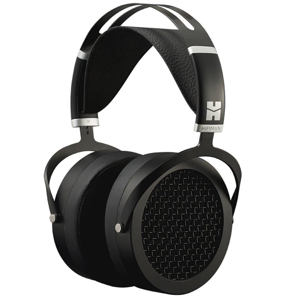 The Hifiman Sundara Headphones | 2020 Edition feature a thick, padded headband, large round ear cups with a textured grille, and planar magnetic drivers. The Hifiman logo is displayed above the ear cups for a premium audio experience.