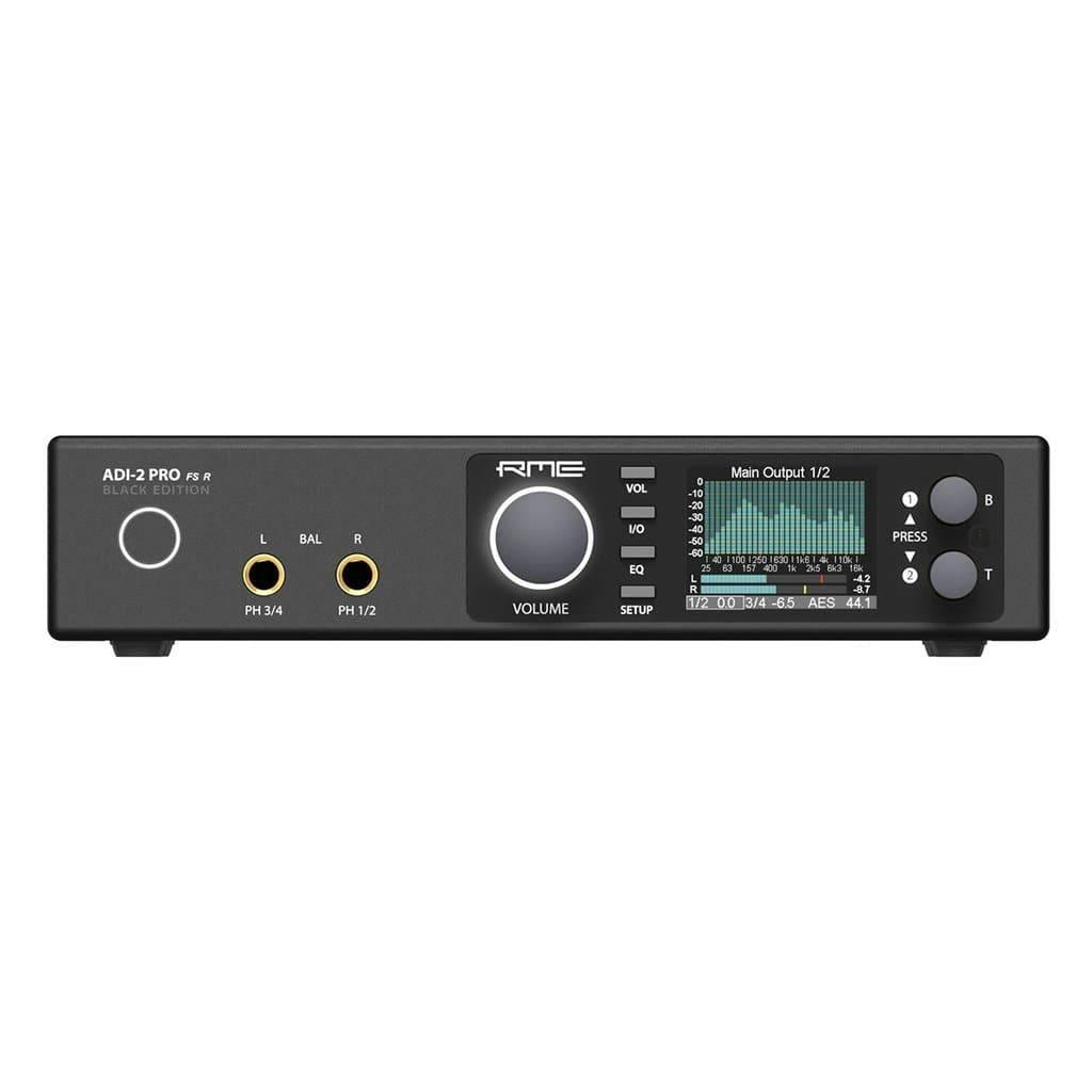 RME ADI-2 Pro FS Black Edition Desktop Headphone Amplifier & DAC | Available for purchase on Headphones.com