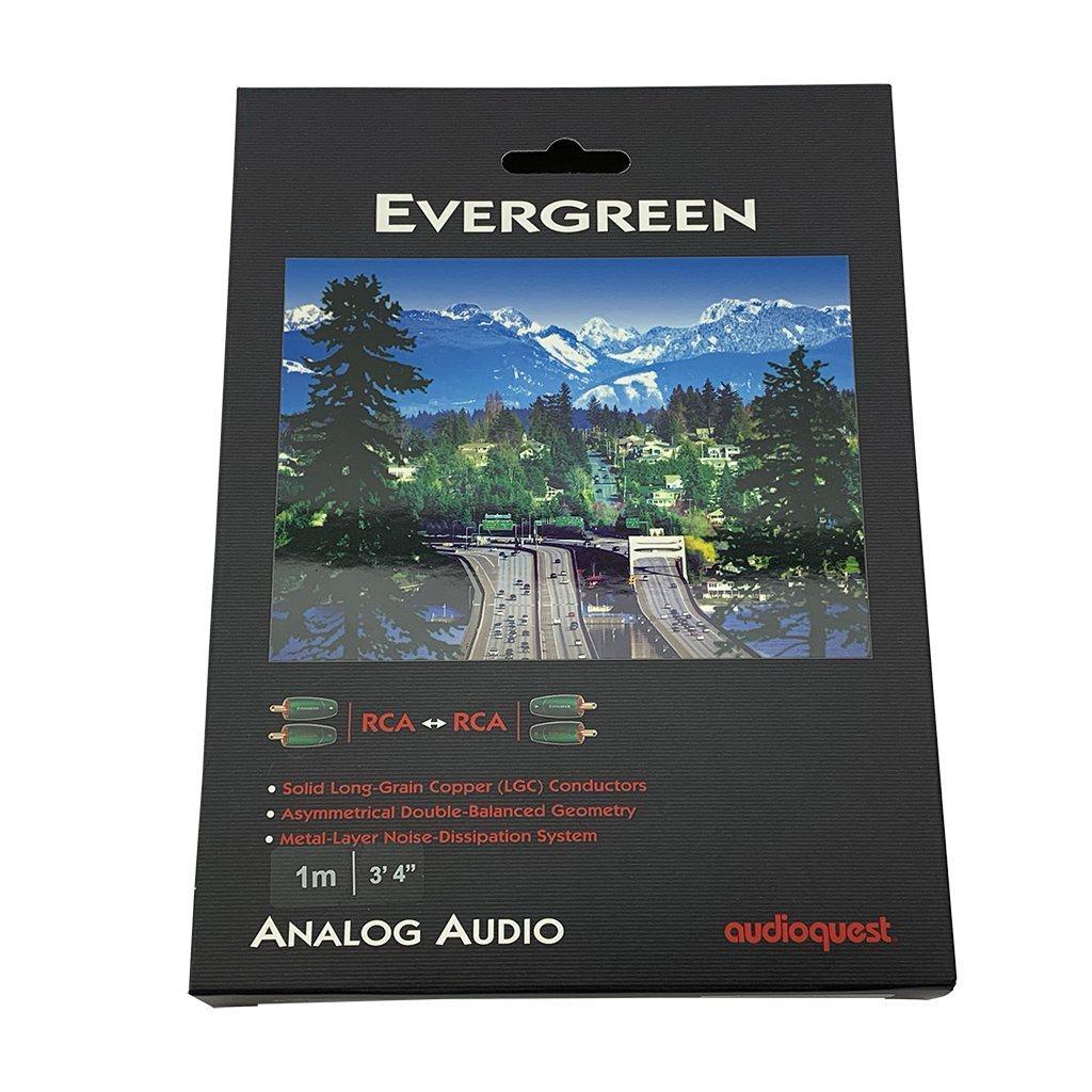 AudioQuest Evergreen RCA-RCA Analog Interconnect Cables AudioQuest