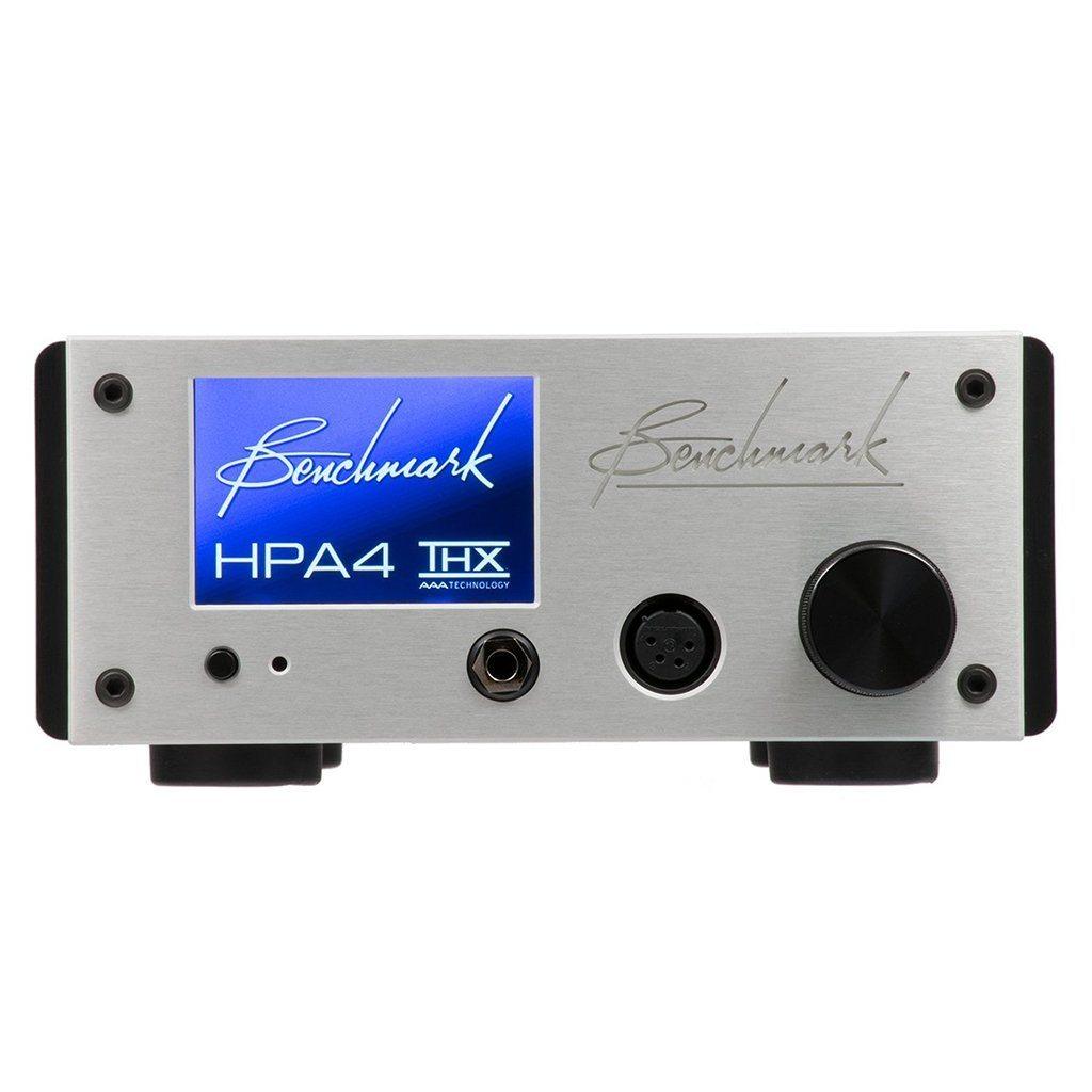 Benchmark HPA4 Desktop Headphone Amplifier (SILVER) Headphone Amplifiers Benchmark Media Systems