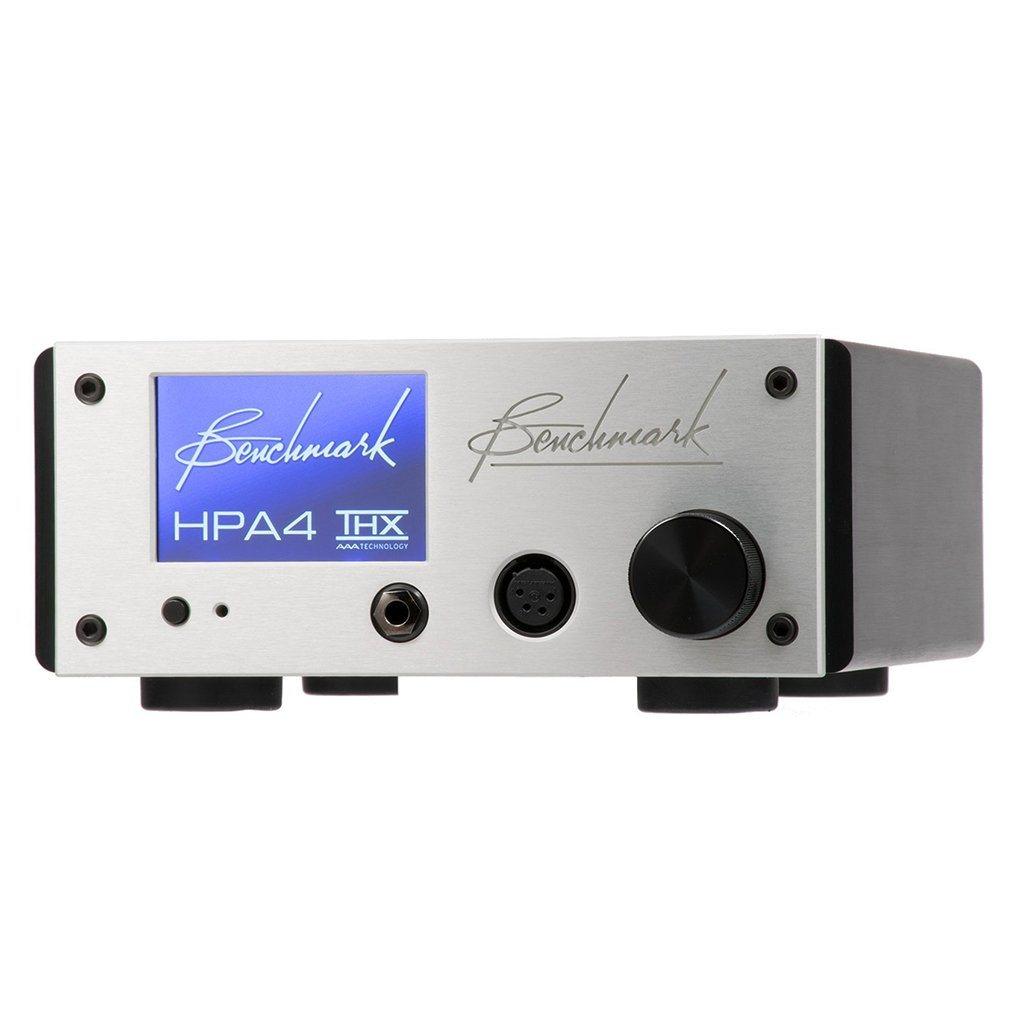 Benchmark HPA4 Desktop Headphone Amplifier (SILVER) Headphone Amplifiers Benchmark Media Systems