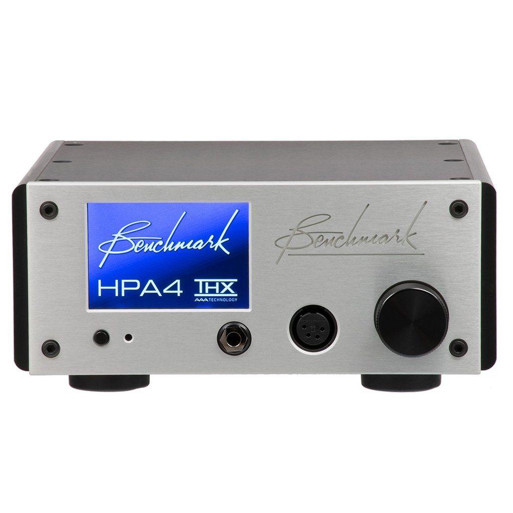 Benchmark HPA4 Desktop Headphone Amplifier (SILVER) Headphone Amplifiers Benchmark Media Systems