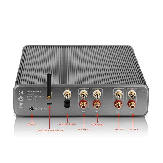Burson Audio Conductor 3 Reference Headphone Amplifier, Pre-Amp & Digital Audio Convertor (DAC) | Available on Headphones.com