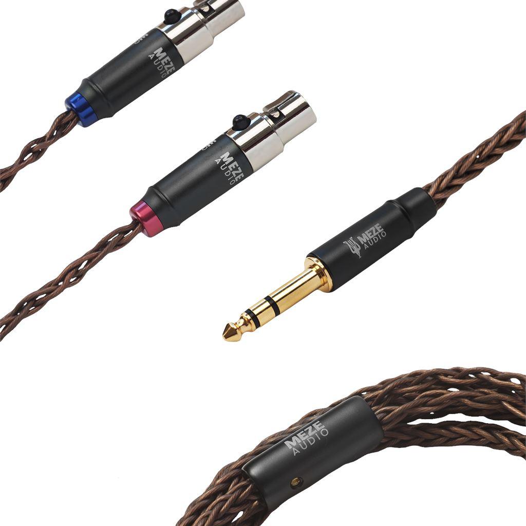Meze Audio Copper PCUHD 4-Pin Mini-XLR Replacement Cable Cables Meze