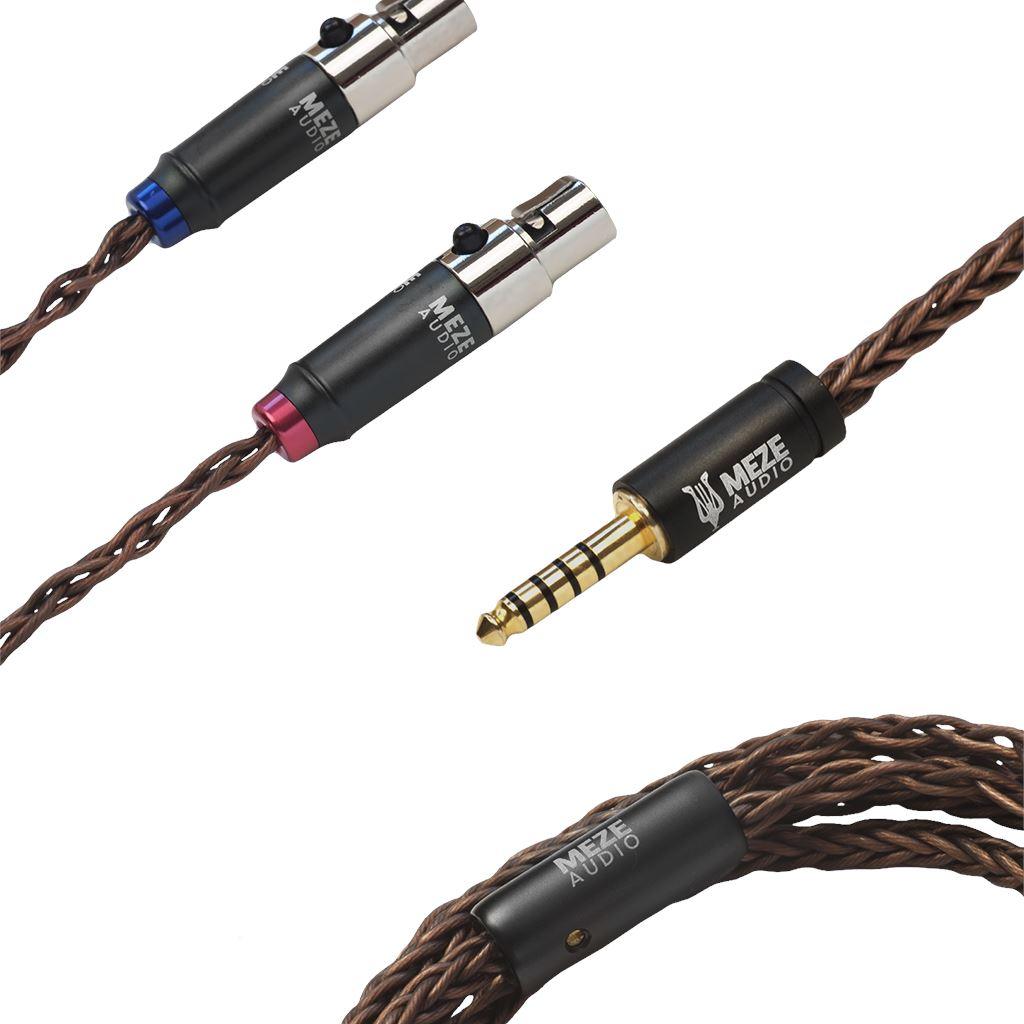 Meze Audio Copper PCUHD 4-Pin Mini-XLR Replacement Cable Cables Meze