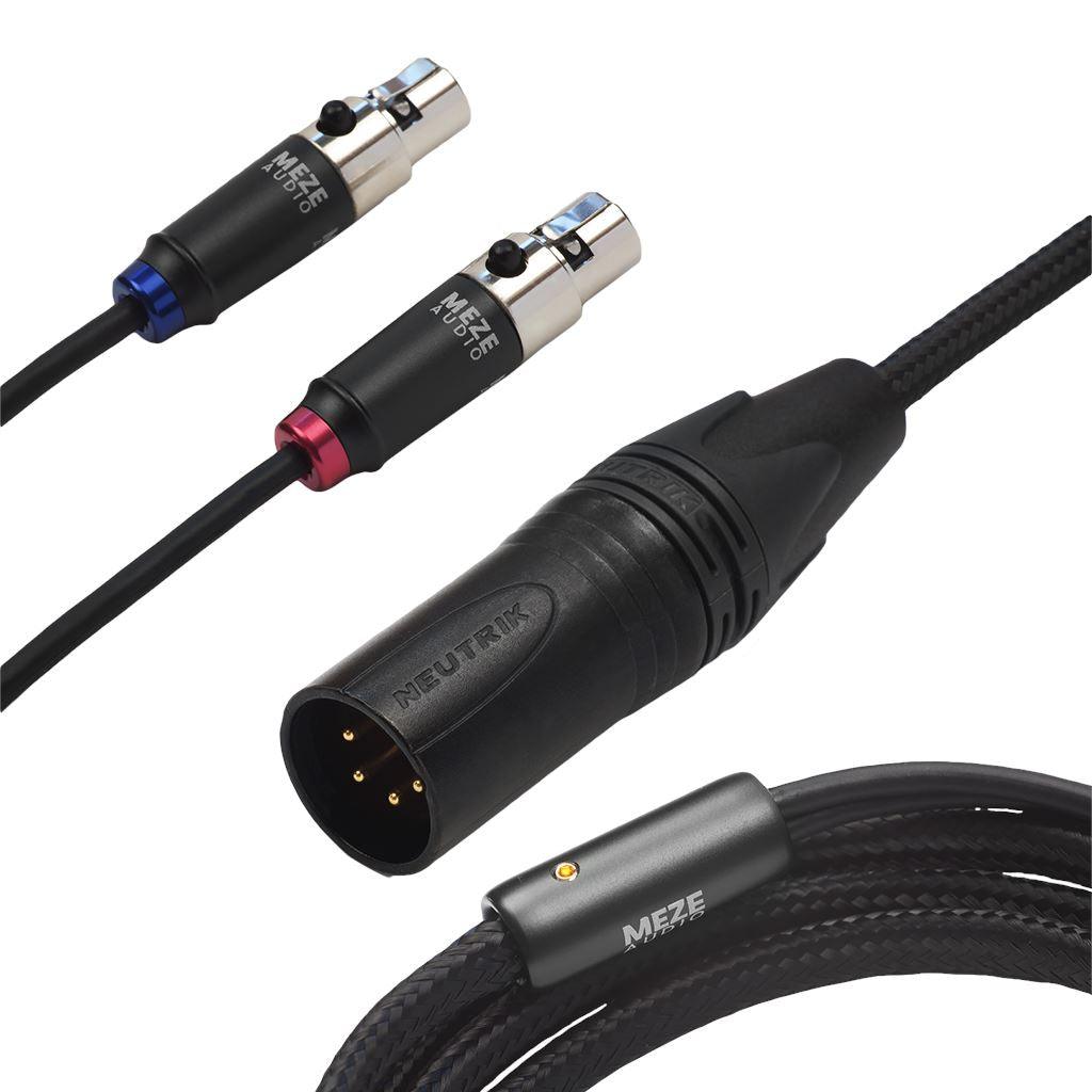 Meze Audio OFC Mini 4-Pin XLR Replacement Cable Cables Meze