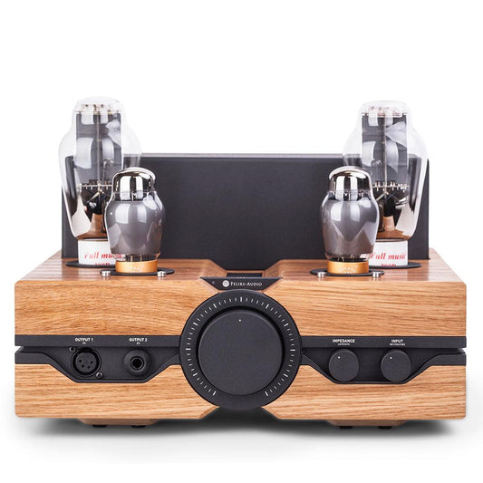 Feliks Audio Envy Flagship Desktop Headphone Tube Amplifier Headphone Amplifiers Feliks Audio Oak Standard