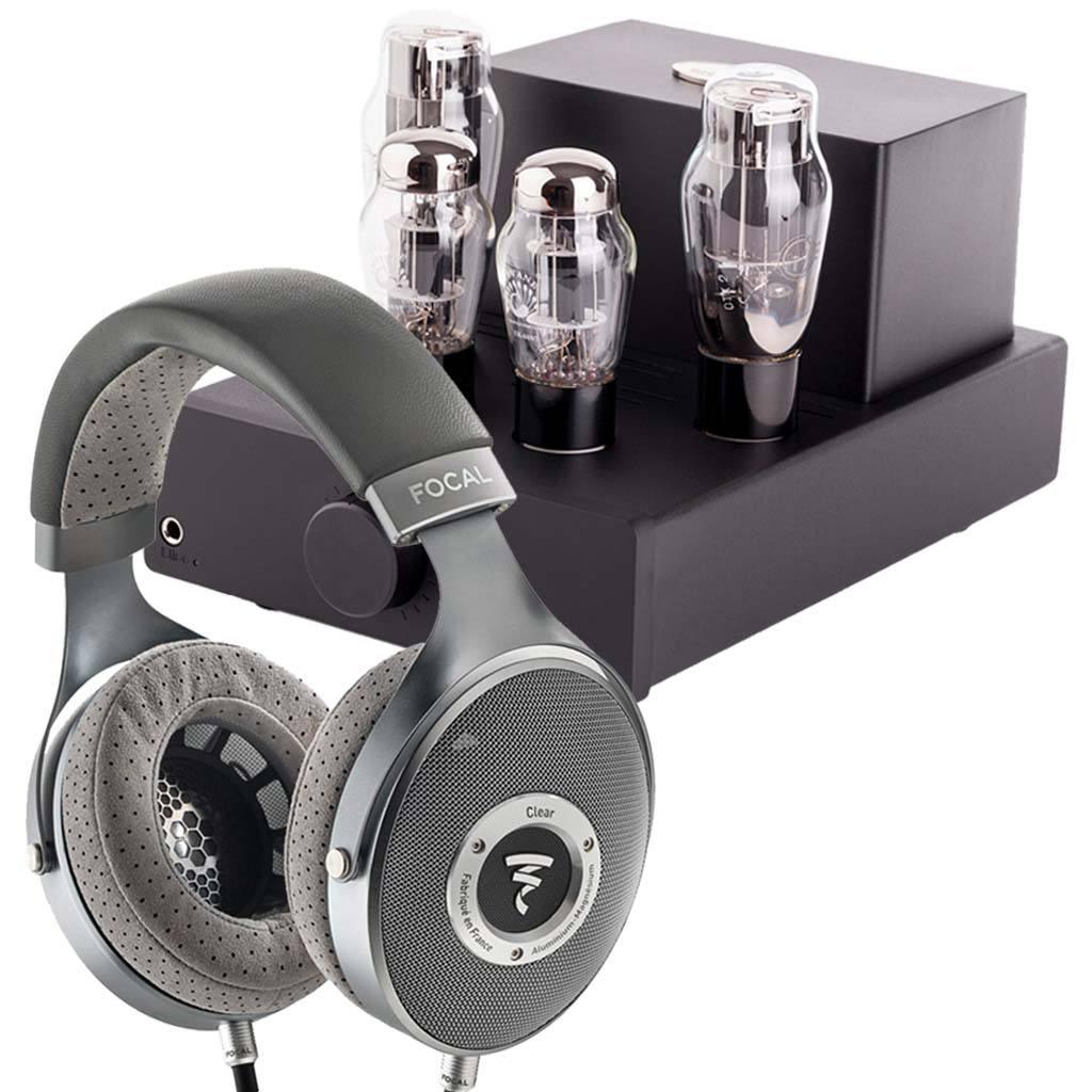 Focal Clear + Feliks Audio Elise Desktop Tube Amplifier Bundle Headphones Focal Focal Clear + Feliks Audio Elise only 