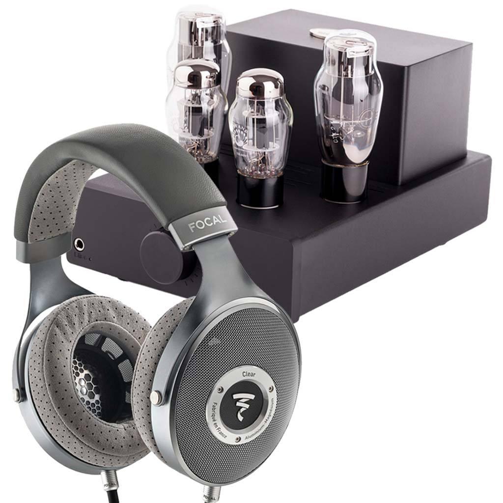 Focal Clear + Feliks Audio Elise Desktop Tube Amplifier Bundle Headphones Focal Focal Clear + Feliks Audio Elise only
