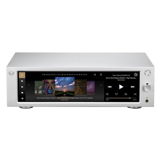 HiFi Rose RS201e HiFi Network Media Player, Streamer and Headphone Amplifier Streamer HiFi Rose