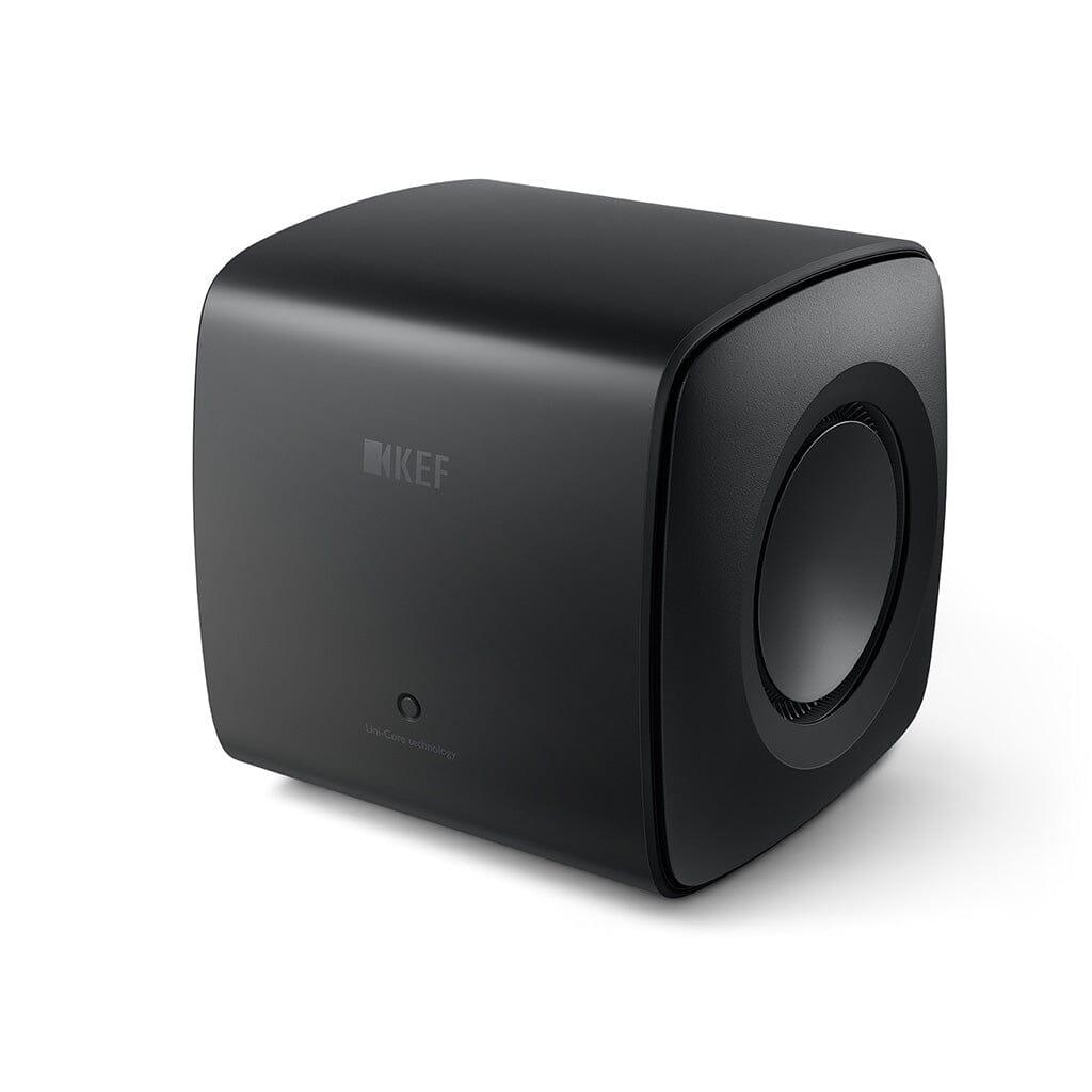 KEF KC62 Powered Subwoofer Subwoofers KEF Black 