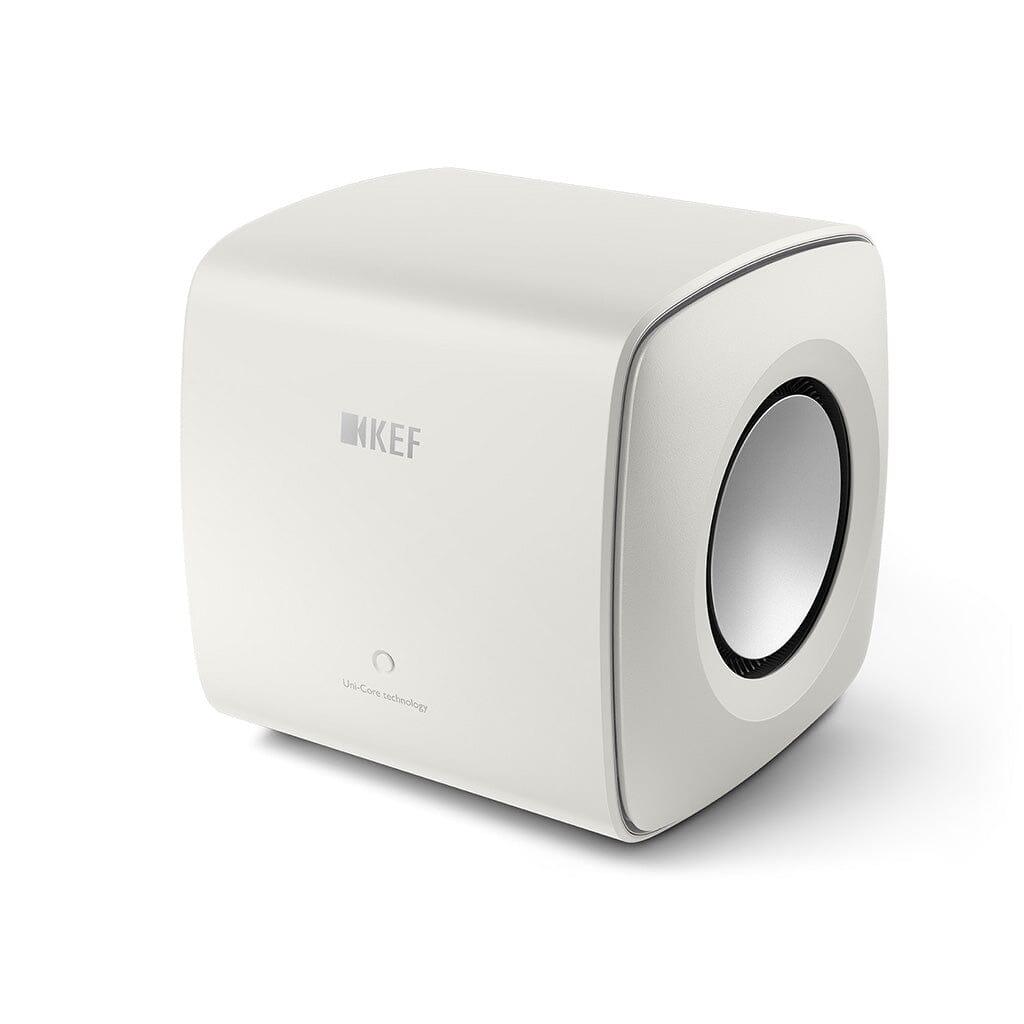 KEF KC62 Powered Subwoofer Subwoofers KEF White