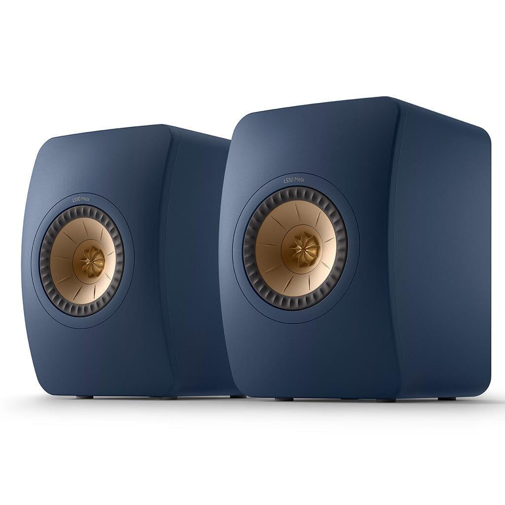 KEF LS50 Meta Passive Bookshelf Speakers Bookshelf Speakers KEF Blue 