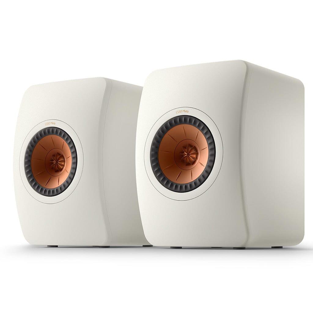 KEF LS50 Meta Passive Bookshelf Speakers Bookshelf Speakers KEF White 