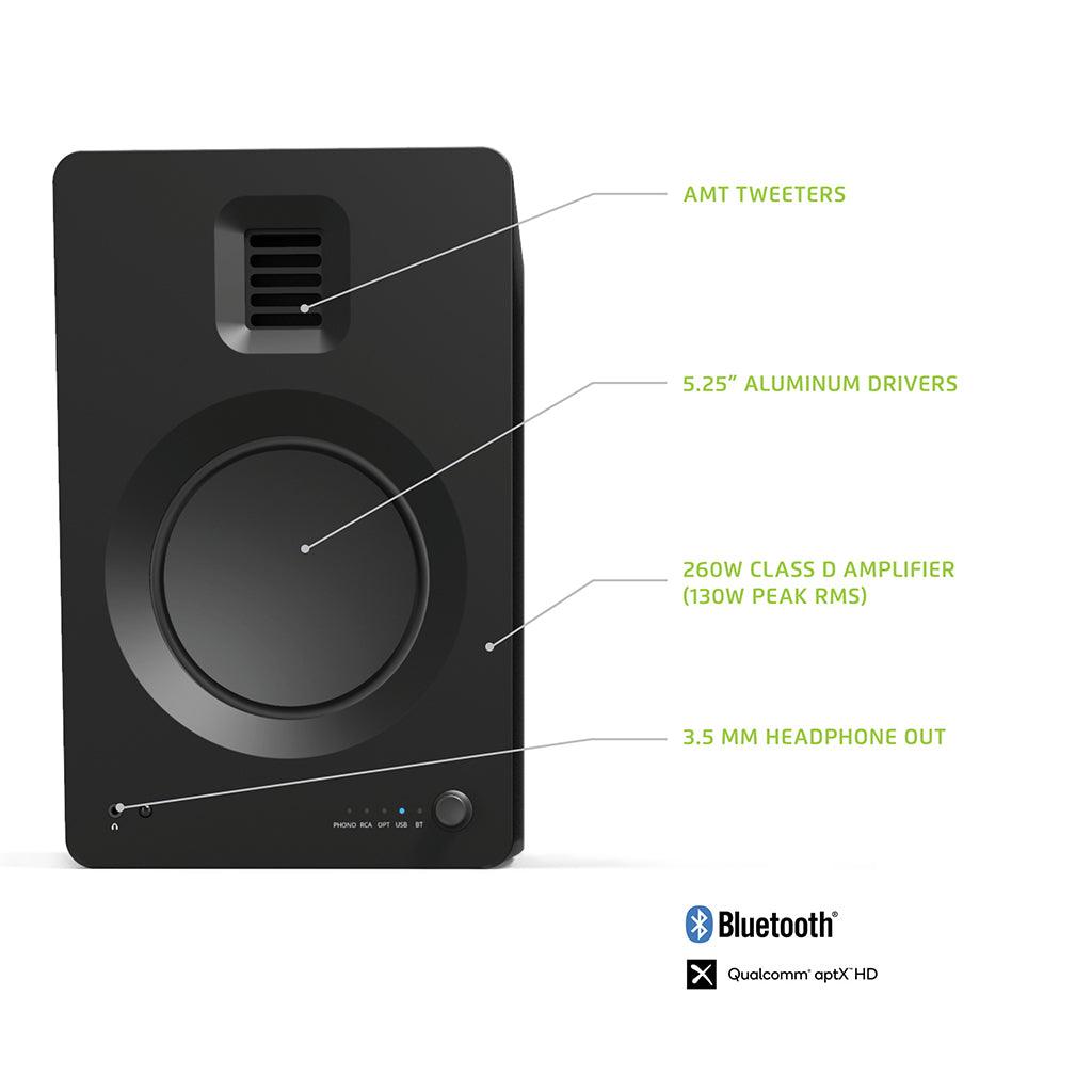Kanto TUK Powered Bookshelf Speakers Speakers Kanto Living