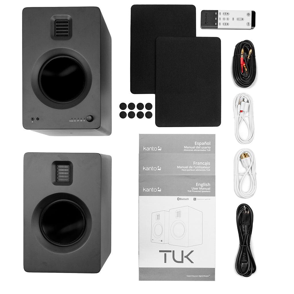 Kanto TUK Powered Bookshelf Speakers Speakers Kanto Living 