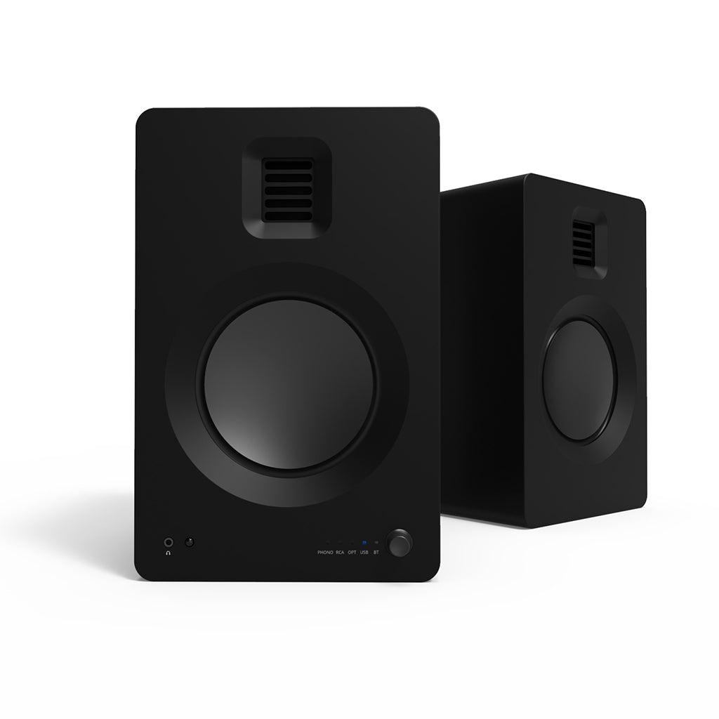 Kanto TUK Powered Bookshelf Speakers Speakers Kanto Living Matte Black 