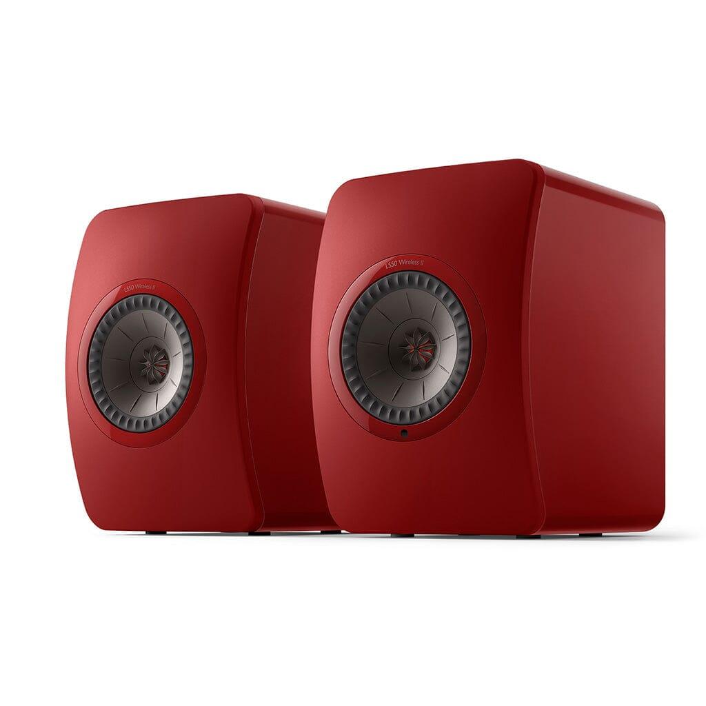 KEF LS50 Wireless II Bookshelf Speakers Bookshelf Speakers KEF Red
