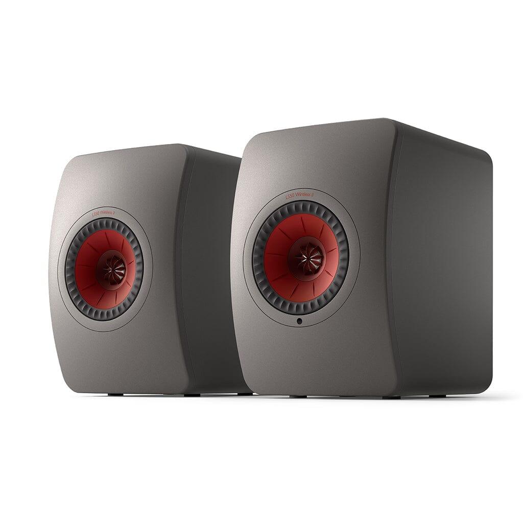 KEF LS50 Wireless II Bookshelf Speakers Bookshelf Speakers KEF Titanium
