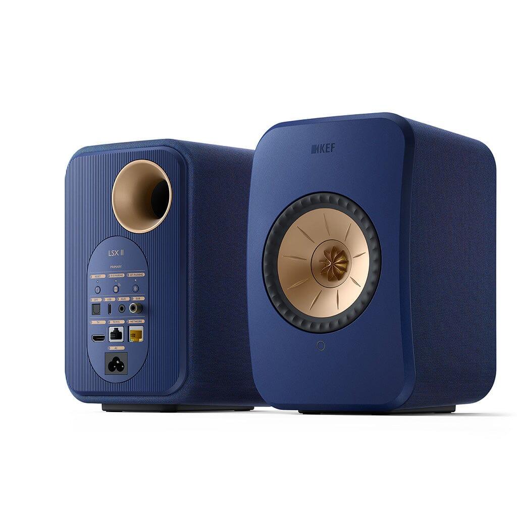 KEF LSX II Wireless Powered Bookshelf Speakers Bookshelf Speakers KEF