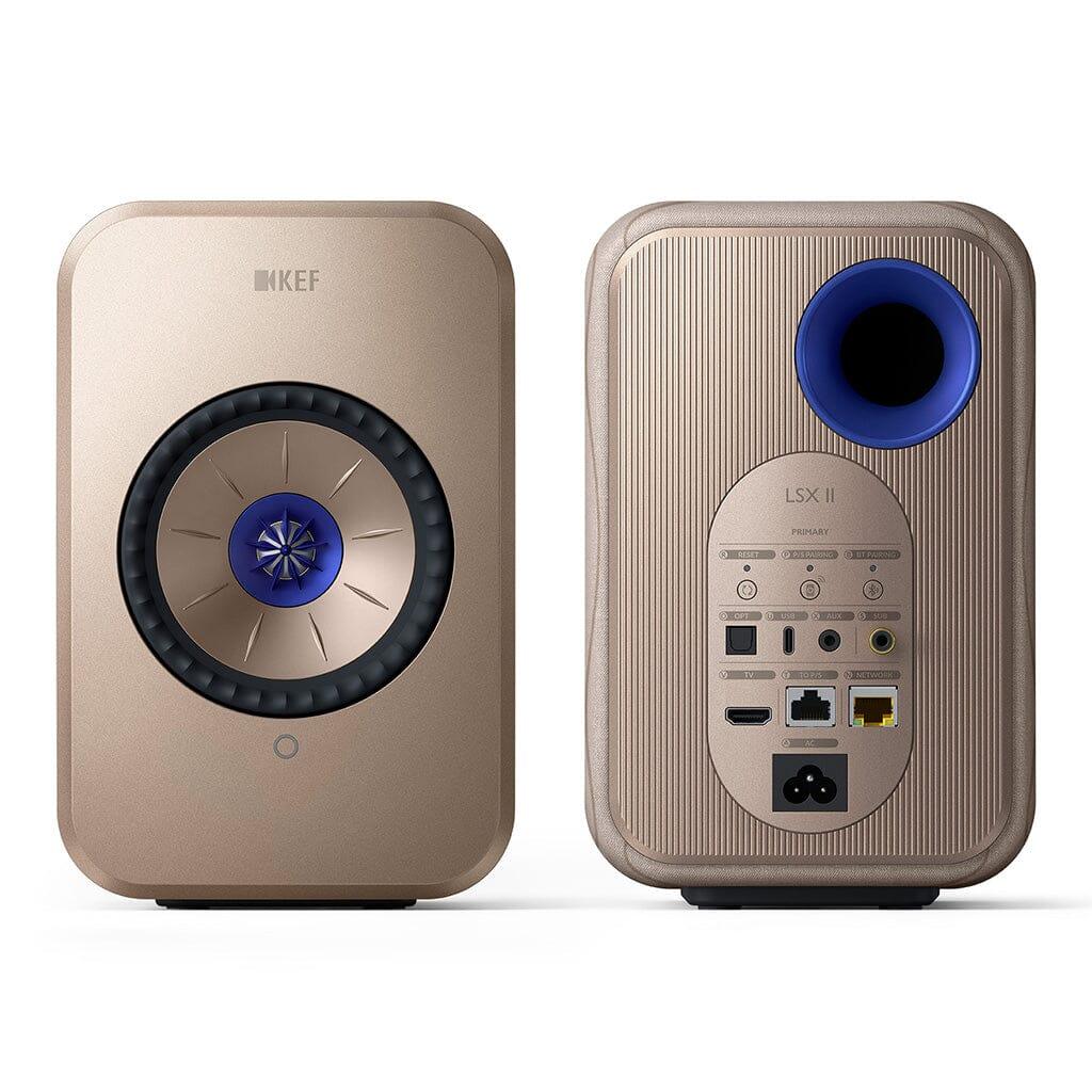 KEF LSX II Wireless Powered Bookshelf Speakers Bookshelf Speakers KEF