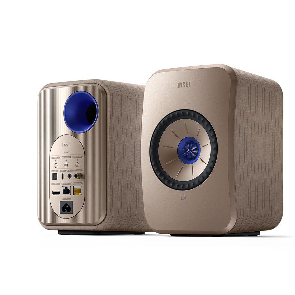 KEF LSX II Wireless Powered Bookshelf Speakers Bookshelf Speakers KEF
