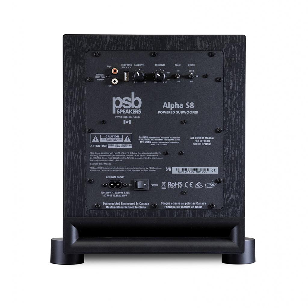 PSB Alpha S8 - 8" Subwoofer Subwoofer PSB