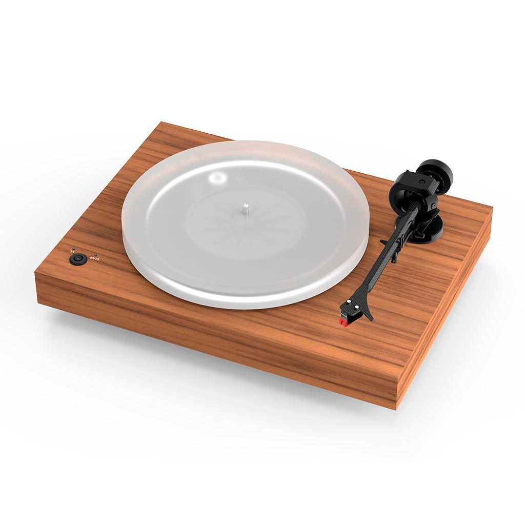 pro-ject audio x2 hi-fi turntable with sumiko moonstone phono cartridge - satin walunt