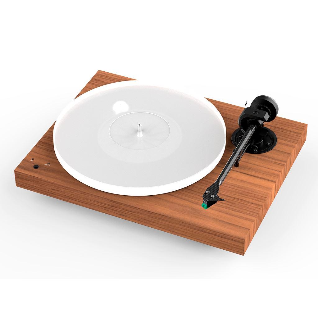 Pro-Ject Audio X1 with Moving Magnet Sumiko Olympia Phono Cartridge Turntables Pro-Ject Audio Systems Satin Walnut