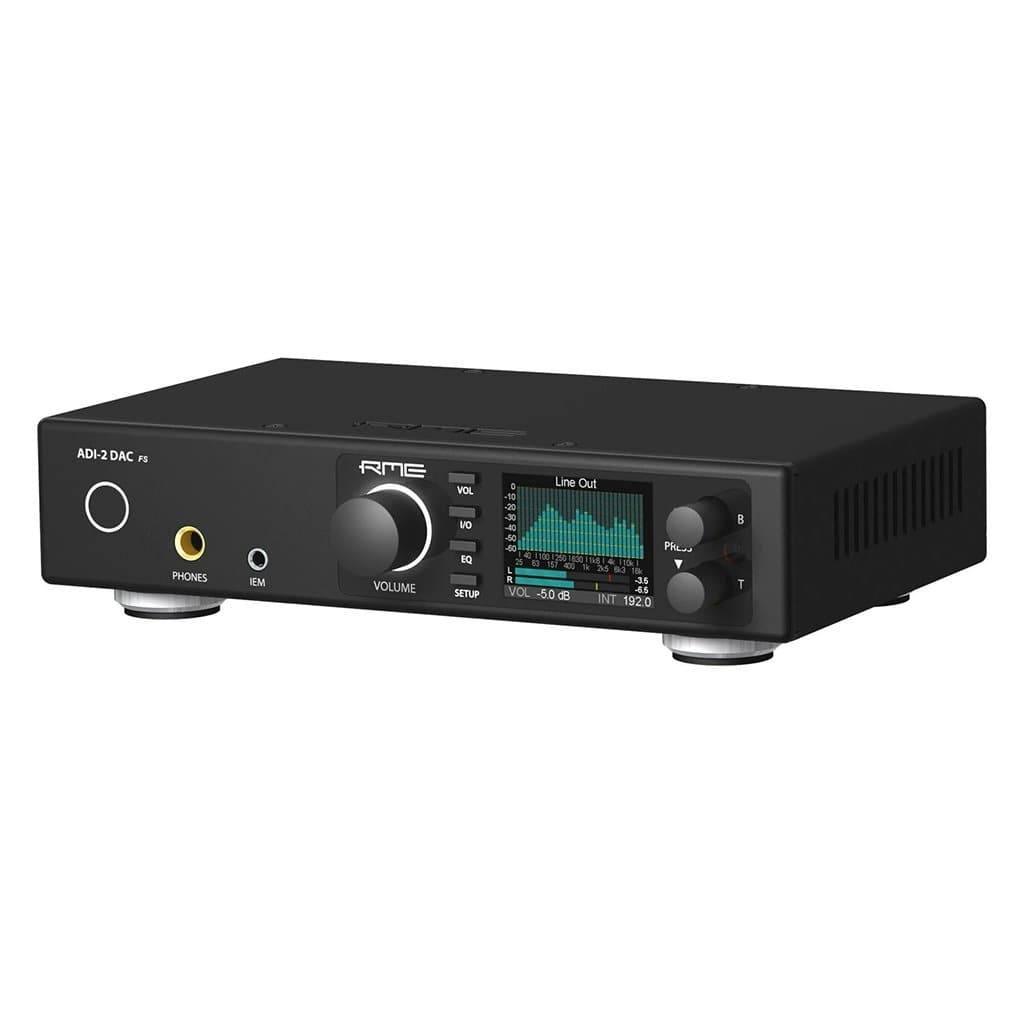 RME ADI-2 DAC FS Desktop Headphone Amplifier and Digital to Analog Convertor | Available for purchase on Headphones.com